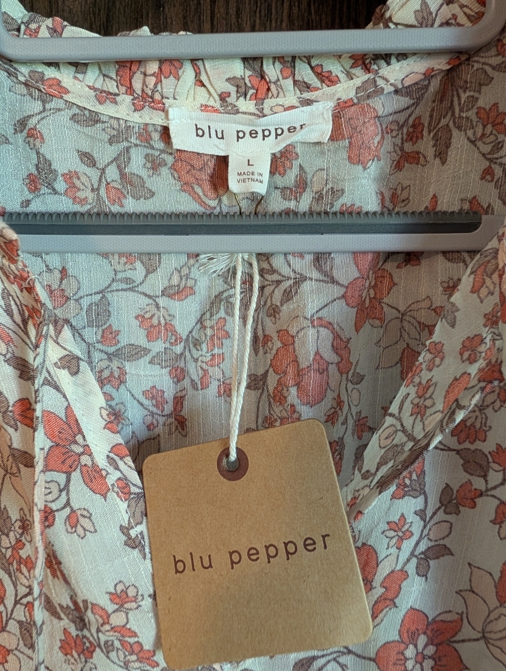 Blu Pepper Floral Ruffle Dress - Picture 3 of 7